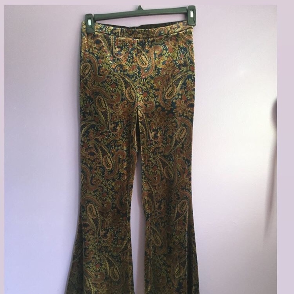Forever 21 suede flare bell bottoms